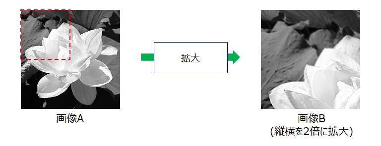 拡大・縮小・回転